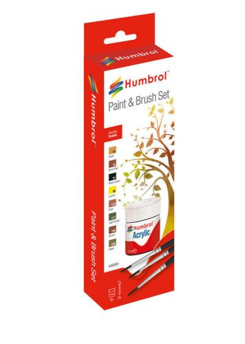 Humbrol - Humbrol Acrylic Set für Landschaft