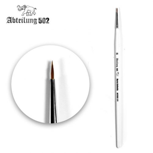 Abteilung 502 - Round Brush Marta Kolinsky 3/0