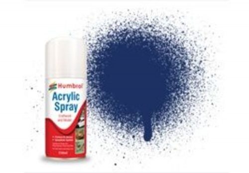 Humbrol - HUMBROL ACRYLIC HOBBY SPRAY 150ML No 15 Midnight Blue 155 mm Kanone