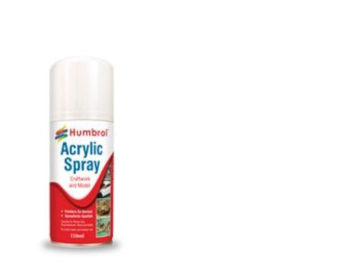 Humbrol - HUMBROL ACRYLIC HOBBY SPRAY 150ML No 34 White Matt US Marines