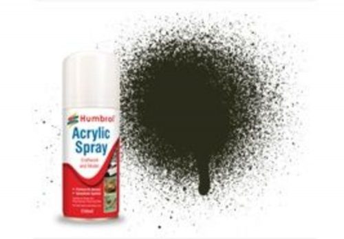 Humbrol - HUMBROL ACRYLIC HOBBY SPRAY 150ML No 53 Gun Metal