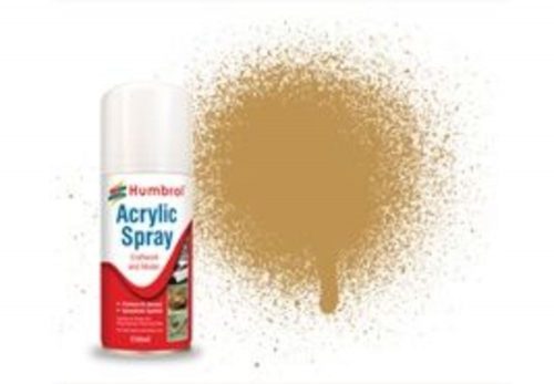 Humbrol - HUMBROL ACRYLIC HOBBY SPRAY 150ML No 93 Desert Yellow