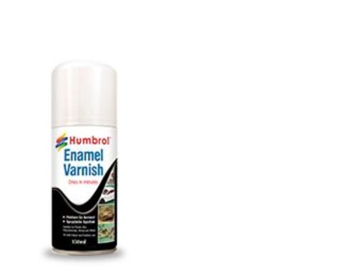 Humbrol - HUMBROL ENAMEL HOBBY VARNISH SPRAY 150ML No 49 Varnish Matt