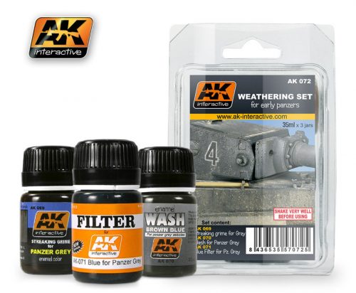 AK Interactive - Early Panzers Weathering Set