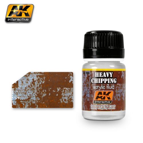 AK Interactive - Heavy Chipping Effects Acrylic Fluid