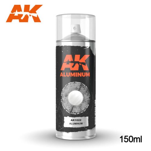 AK Interactive - Aluminum - Spray 150Ml