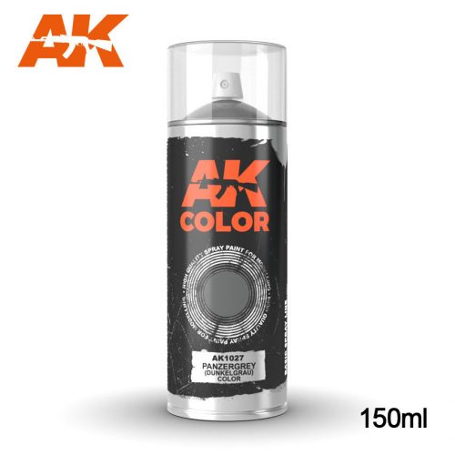 AK Interactive - Panzergrey (Dunkelgrau) Color - Spray 150Ml