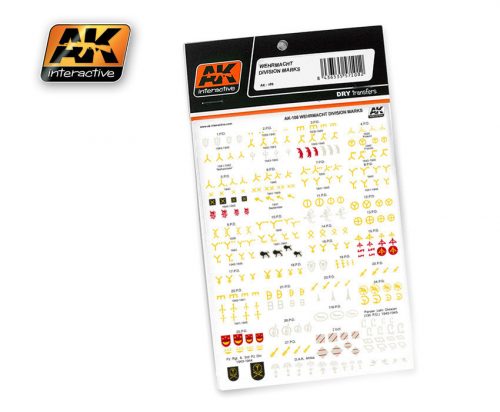 AK Interactive - Wehrmacht Division Marks 1/35