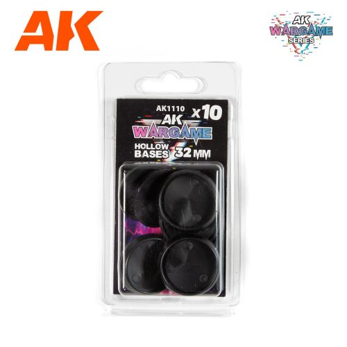 AK Interactive - Hollow Base 32Mm - 10 Units