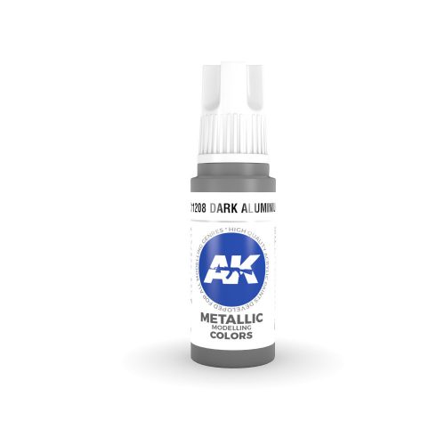 AK Interactive - Dark Aluminium 17ml