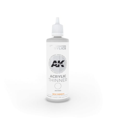 AK Interactive - Acrylic Thinner 100 ml 3rd Generation