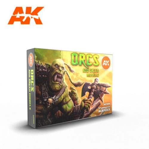 AK Interactive - Orcs And Green Creatures