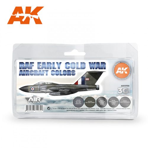 AK Interactive - Early Cold War RAF Aircraft Colors SET 3G