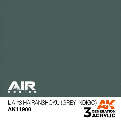 AK Interactive - IJA #3 Hairanshoku (Grey Indigo)