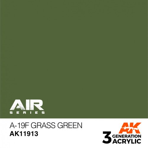 AK Interactive - A-19f Grass Green