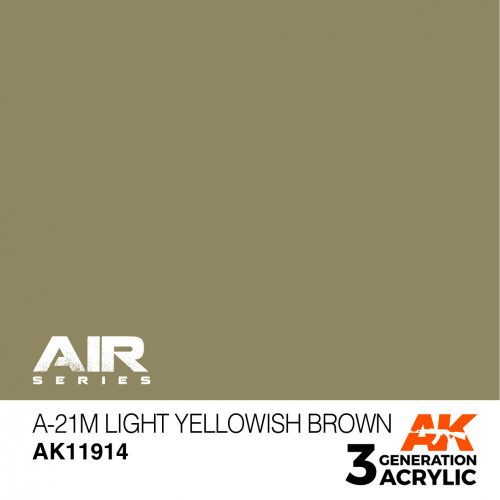 AK Interactive - A-21m Light Yellowish Brown