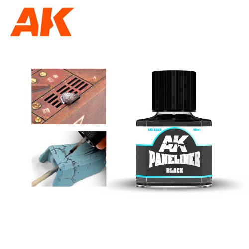 AK Interactive - Black Paneliner