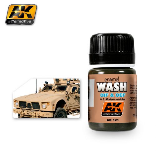 AK Interactive - Wash For Oif & Oef - Us Vehicles