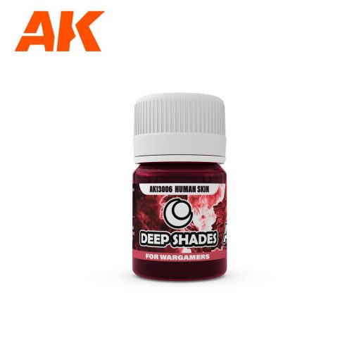 AK Interactive - AK13006 HUMAN SKIN - Deep Shade (30ml) - Acrylic Paint