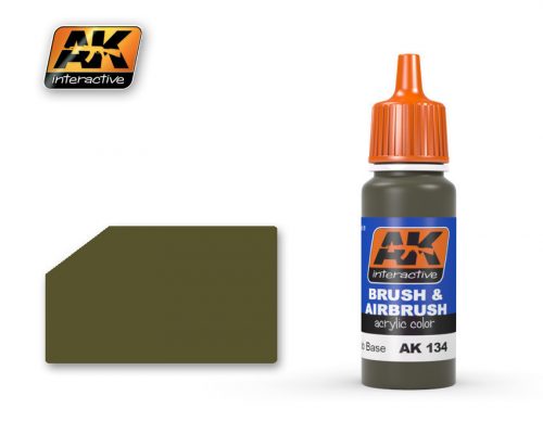 AK Interactive - Olive Drab Base 17 ml