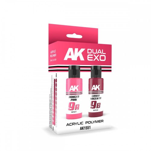 AK Interactive - Ranger Pink & Laser Magenta Dual Exo