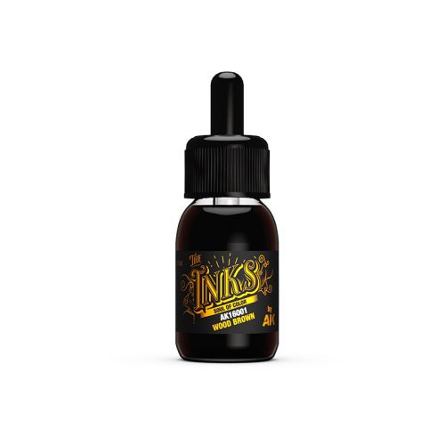 AK Interactive - AK16001 Wood Brown - The INKS (30ml)