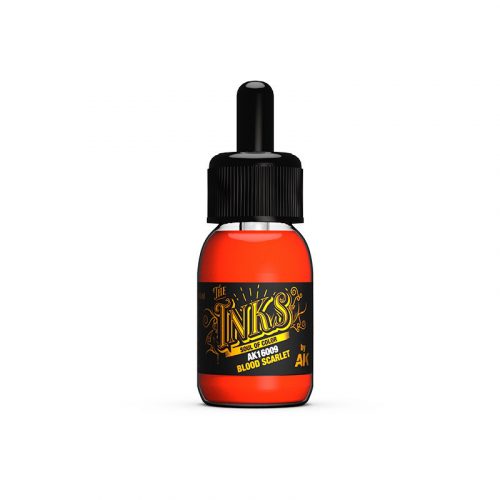 AK Interactive - AK16009 Blood Scarlet - The INKS (30ml)