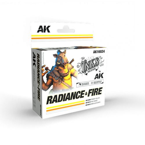 AK-Interactive - Radiance & Fire - Set 3 Ref. (Inks)