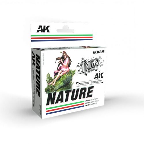 AK-Interactive - Nature - Set 3 Ref. (Inks)