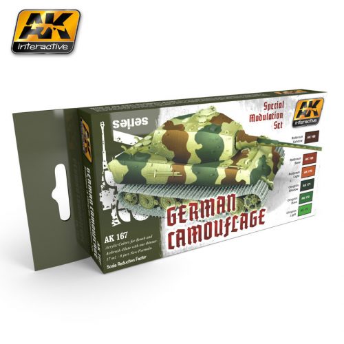 AK Interactive - German Green And Brown Modulation Set