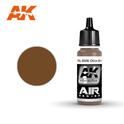 AK Interactive - Ral 8008 Olive Brown (Olivbraun)17 ml