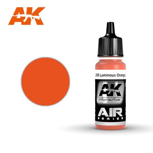 AK Interactive - Ral 2005 Luminous Orange (Leuchtorange) 17 ml