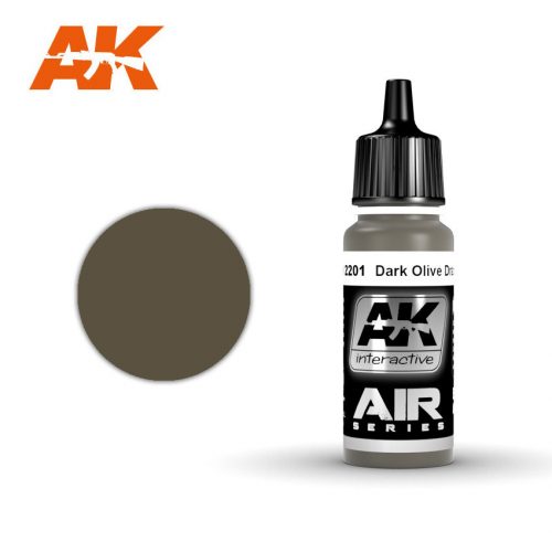 AK Interactive - Dark Olive Drab 41 17 ml