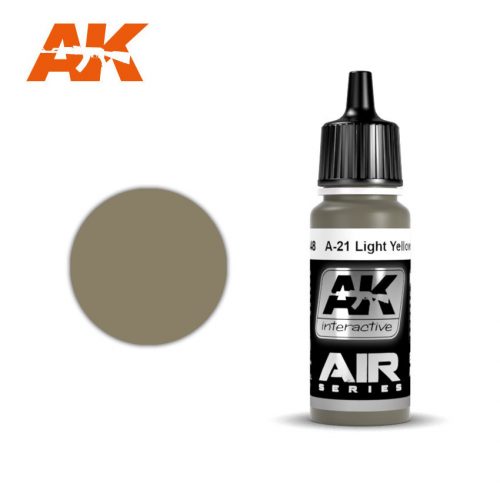 AK Interactive - A-21M Light Yellowish Brown