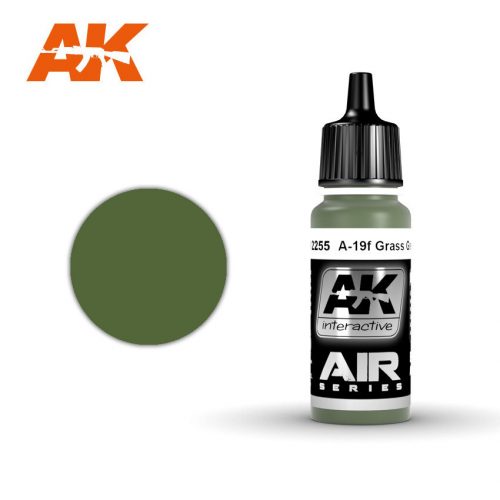 AK Interactive - A-19F Grass Green 17 ml