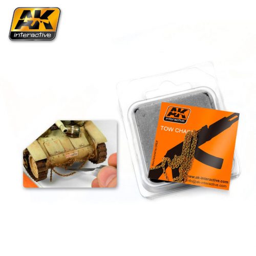 AK Interactive - Rusty Tow Chain Small