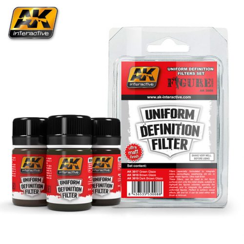 AK Interactive - Uniform Definition Filter (Set Of 3)