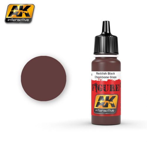 AK Interactive - Reddish Black Cheekbone Glaze