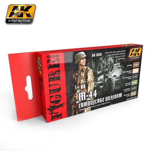 AK Interactive - M-44 Camouflage Uniform Colors Set