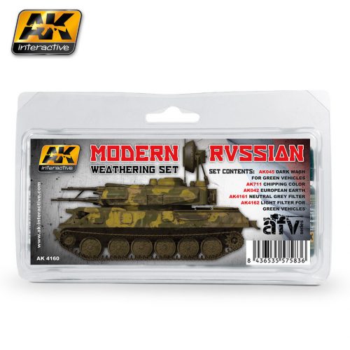 AK Interactive - Modern Russian Weathering Set