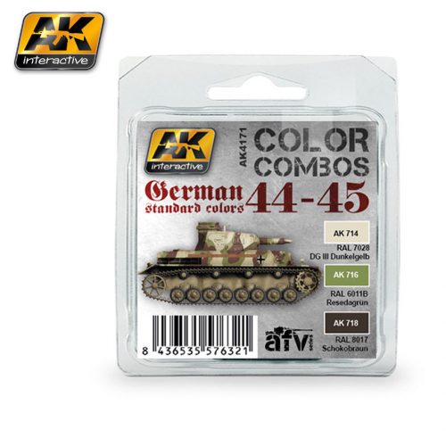 AK Interactive - German Standard 44-45 Color Combo