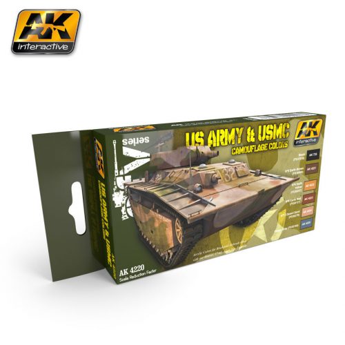 AK Interactive - Us Army & Usmc Camouflage Colors