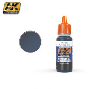 AK Interactive - Pla Sea Blue 17 ml