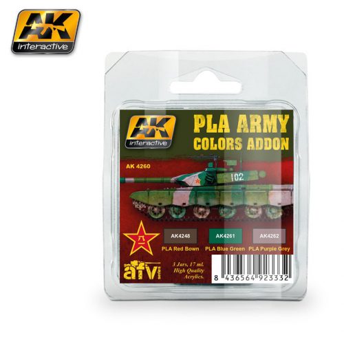 AK Interactive - Pla Army Colors Addon