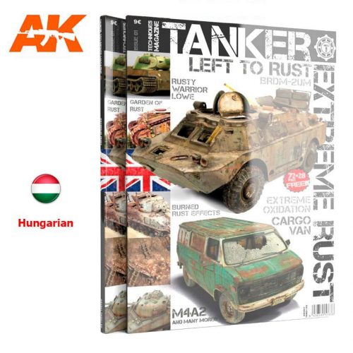 Ak Interactive - Tanker 01  magazin - Magyar nyelvű