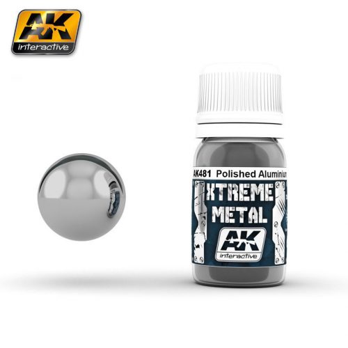 AK Interactive - Xtreme Metal Polished Aluminium