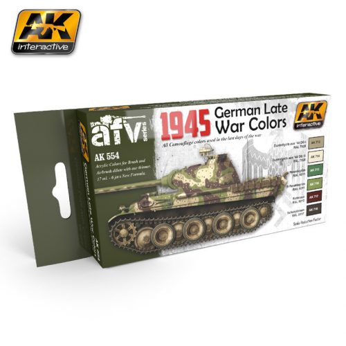 AK Interactive - 1945 German Late War Colors Set