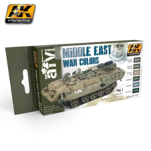 AK Interactive - Middle East War Vol.1 Colors Set