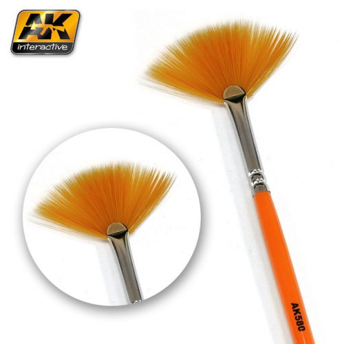 AK Interactive - Weathering Brush Fan Shape