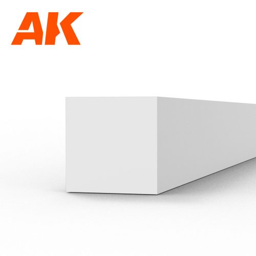 AK Interactive - Strips 3.00 x 3.00 x 350mm - STYRENE STRIP